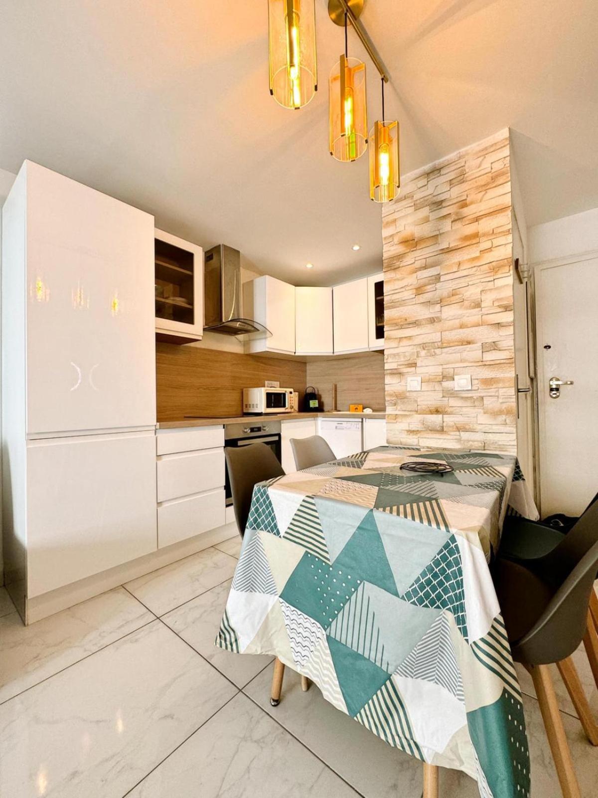 Villa D'Este - Apt 4 Prs - Clim - 300M Plage - Piscine-Parking En Option Juan-les-Pins Ngoại thất bức ảnh